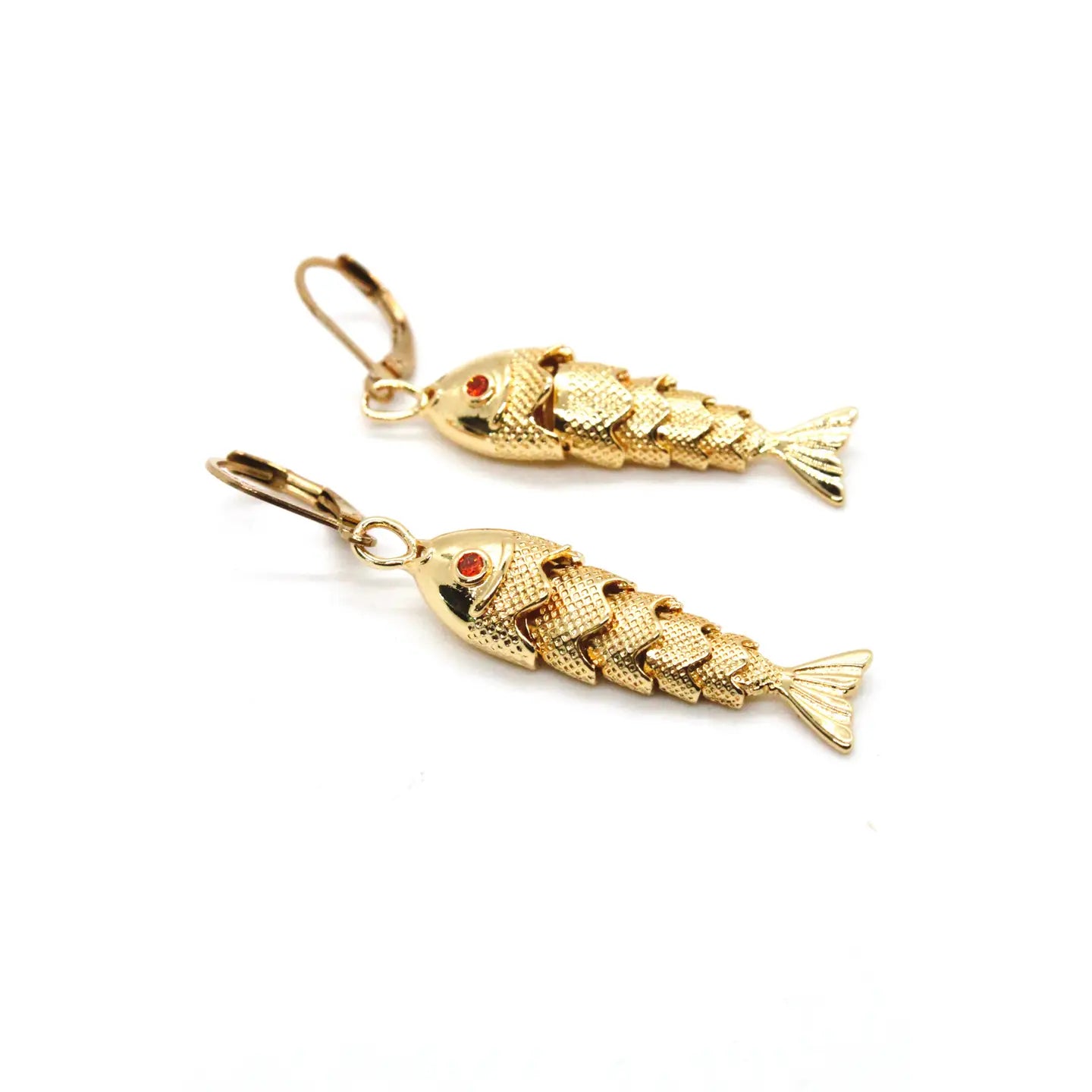 Articulated Fish Earrings