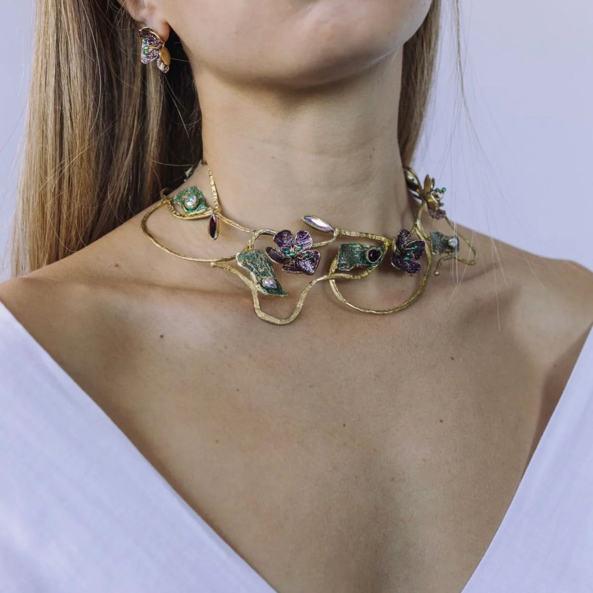 Floral Flair Choker