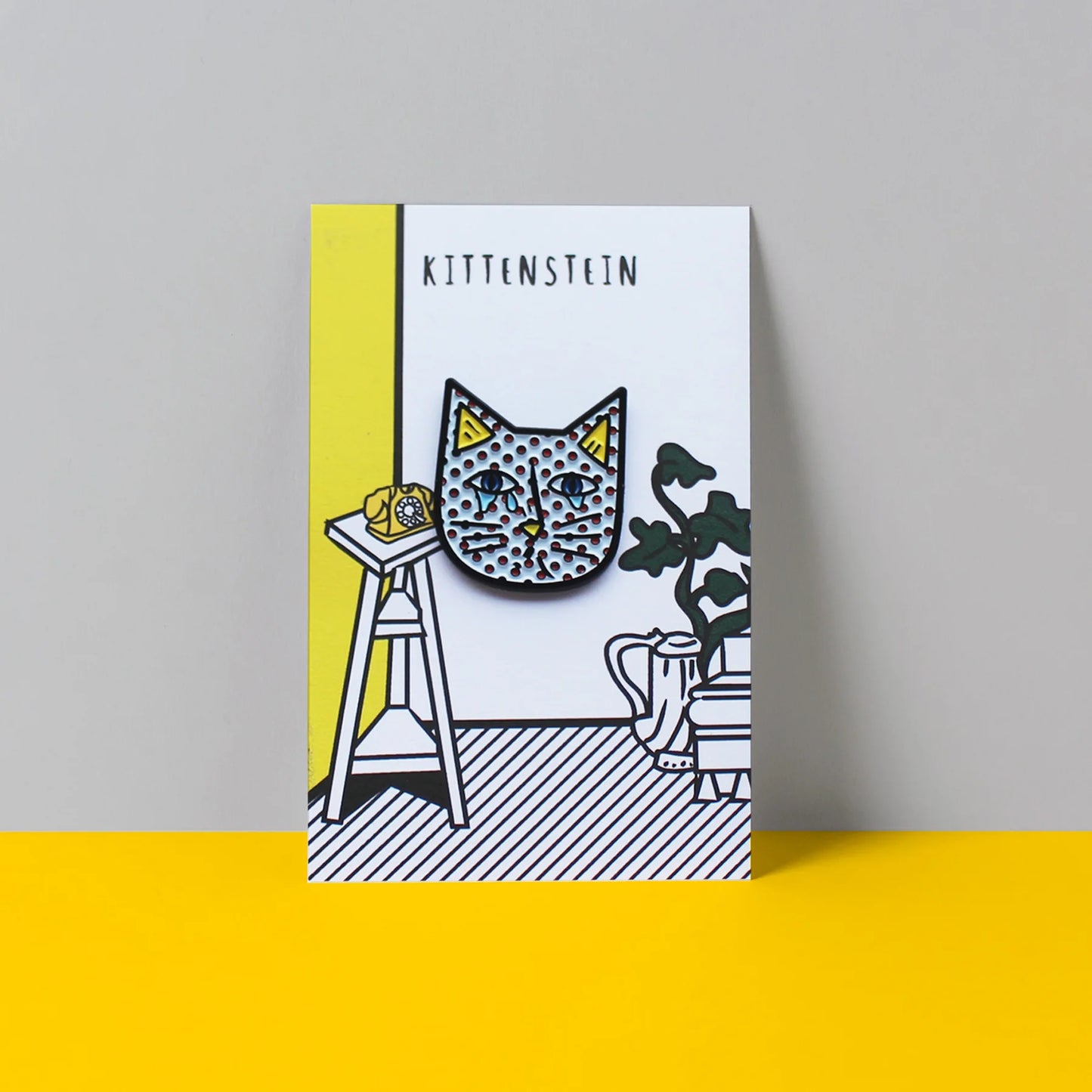 Cat Artist Pins