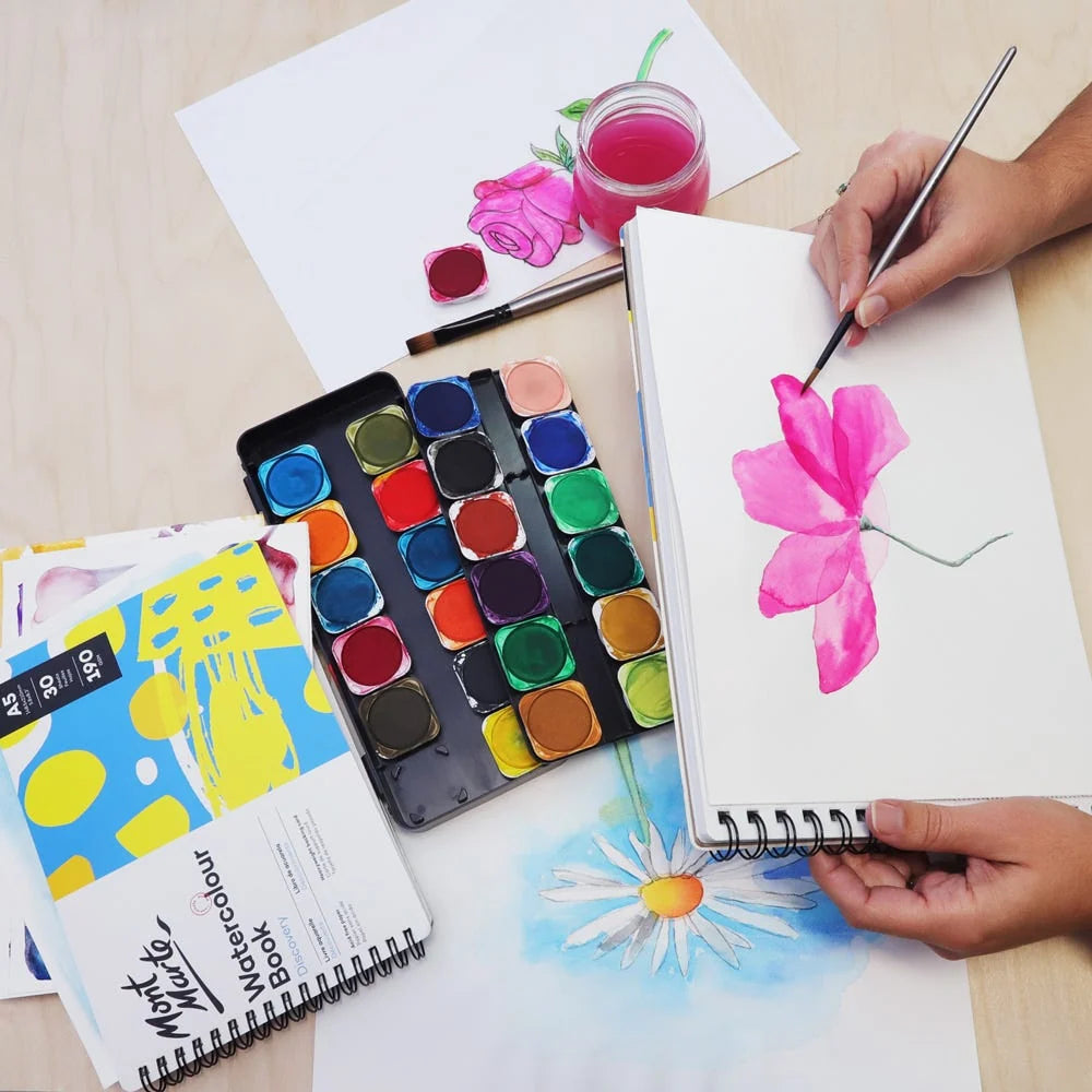 A4 Watercolour Book