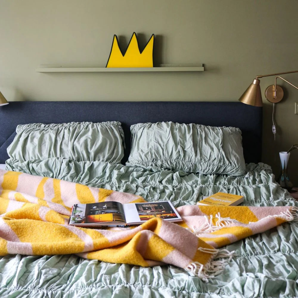 Jean Michel Basquiat The Crown Neon Lamp