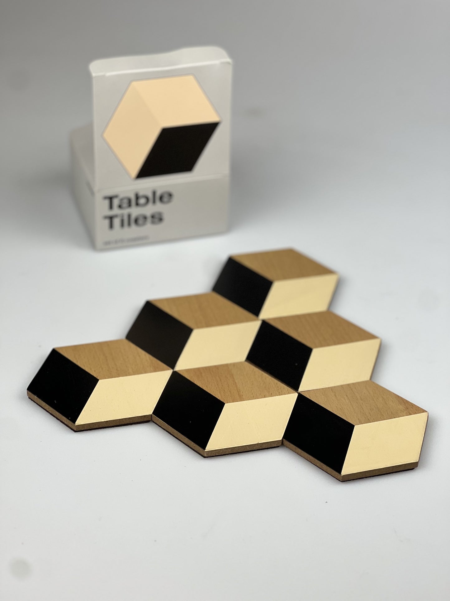 Wooden Table Tiles (Coasters)