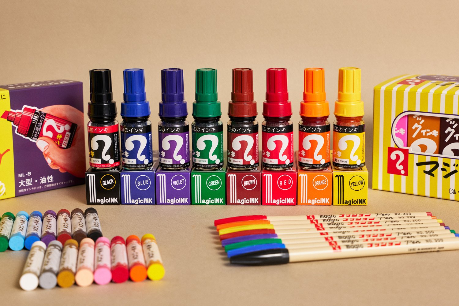 Magic Ink Markers (Set of 8)