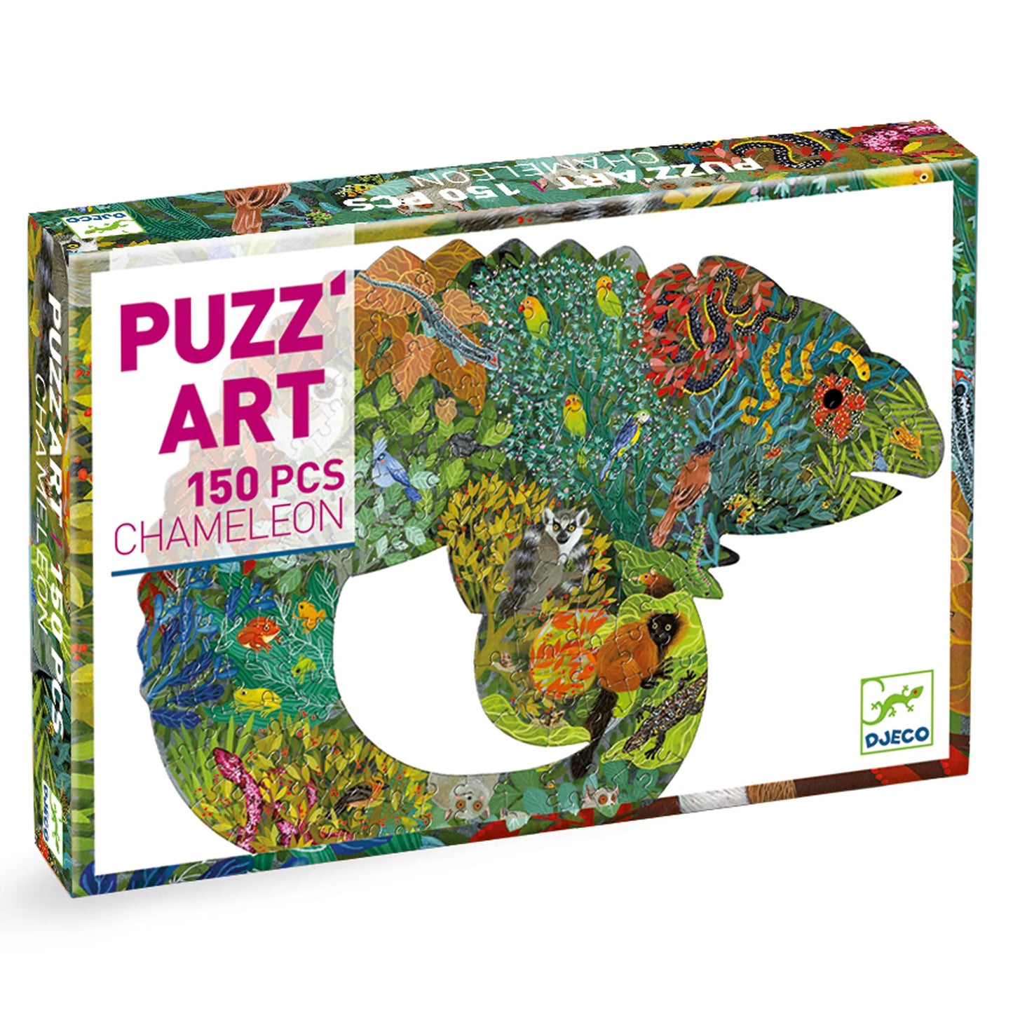 Puzz'Art Chameleon by Djeco 150 pieces