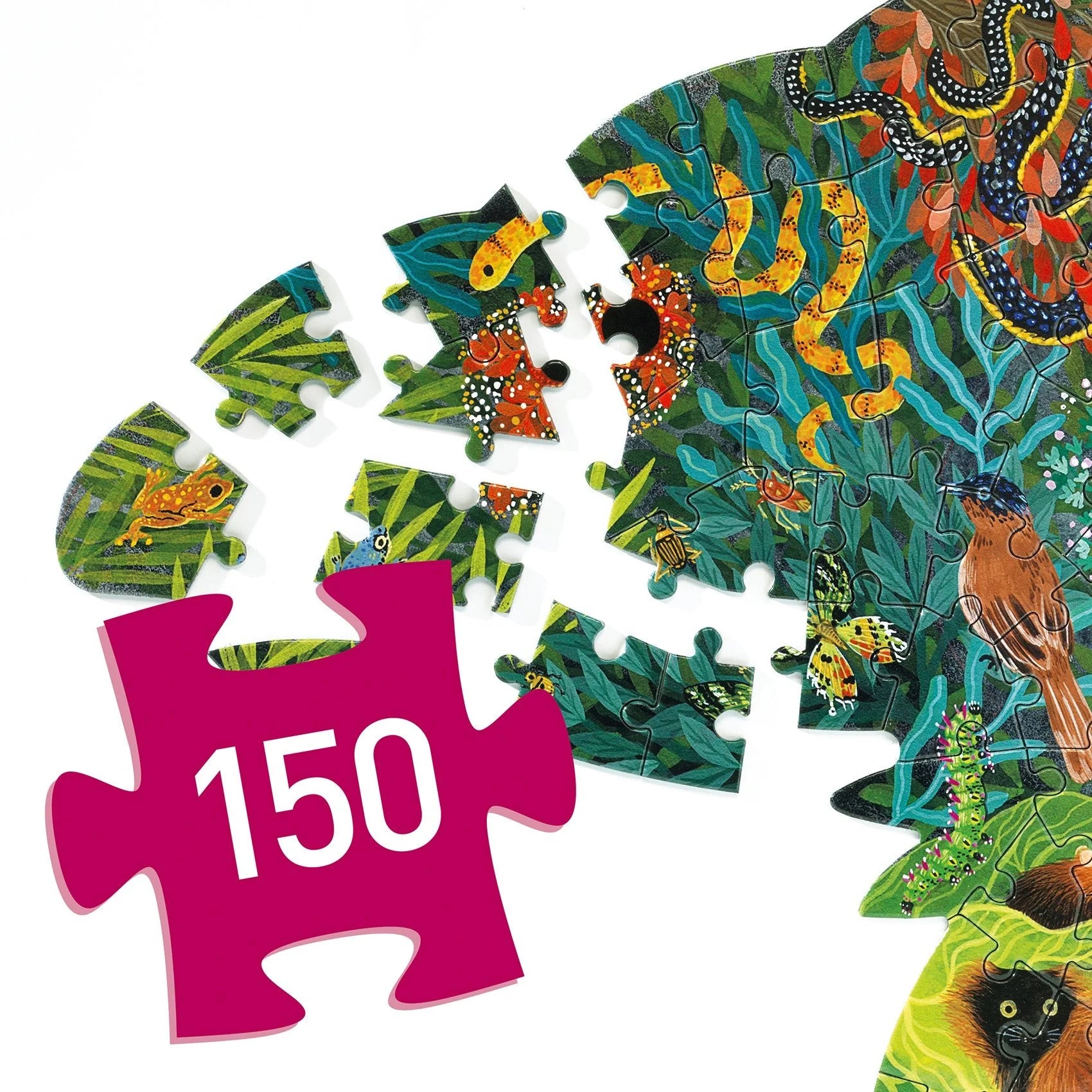 Puzz'Art Chameleon by Djeco 150 pieces – PAMM Shop