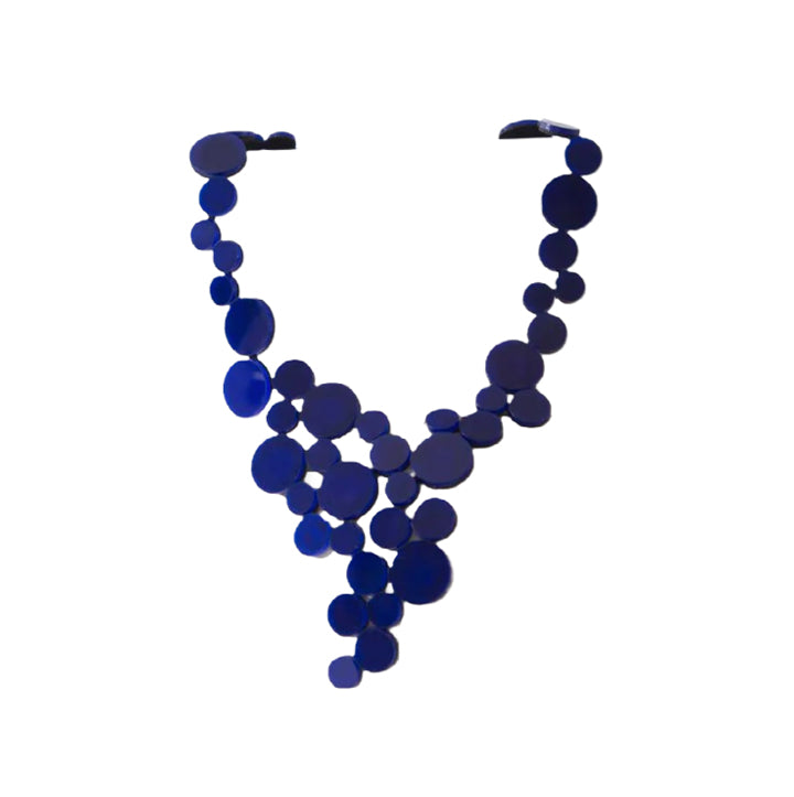 ABSTRACTION NECKLACE V - LIMITED EDITION - BLUE